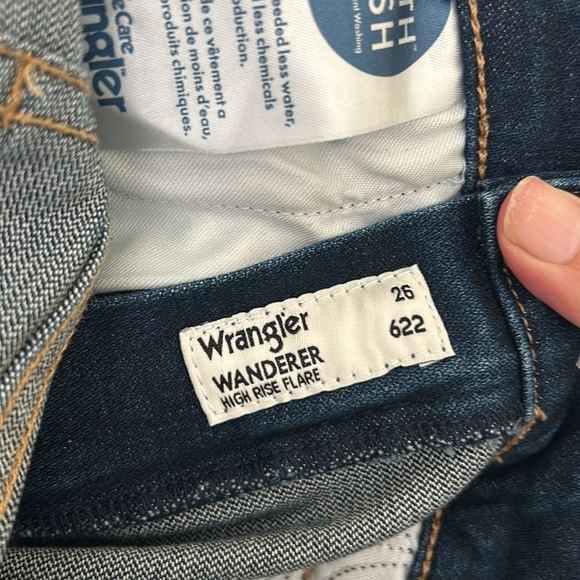 Wrangler wanderer 622 high rise flare size 26 - Picture 8 of 9